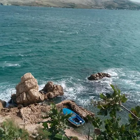 Mila Pet Friendly Holiday House With Private Place On The Beach Pag Town Kültér fotó