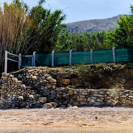 Mila Pet Friendly Holiday House With Private Place On The Beach Pag Town Kültér fotó